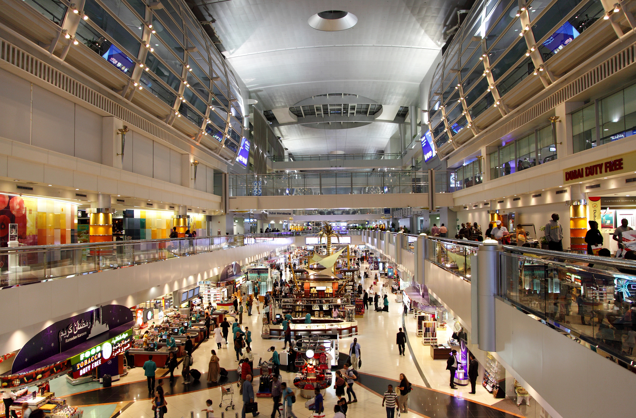 Butikker i Dubai Lufthavn
