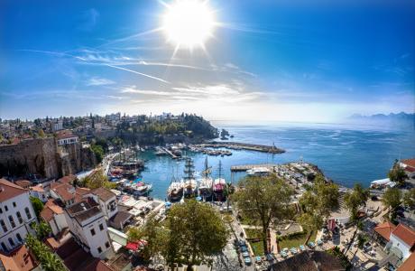 Den gamle havn i Antalya.