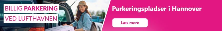 Billede af en glad kvinde ved en bil med et klikbart link til placeringen Hannover.